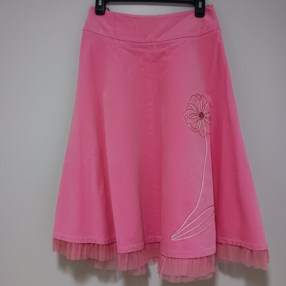 DS lab cotton skirt in pink - sz 2 - Picture 1 of 4